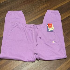 Champion Women's Lavender Sweatpants NWT
